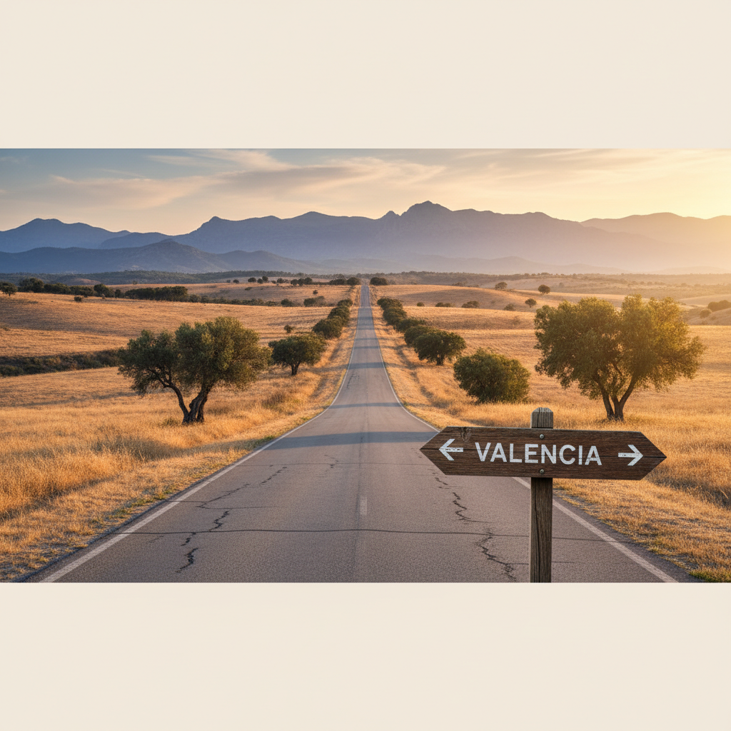 Road through Spanish landscape illustrating the journey ahead