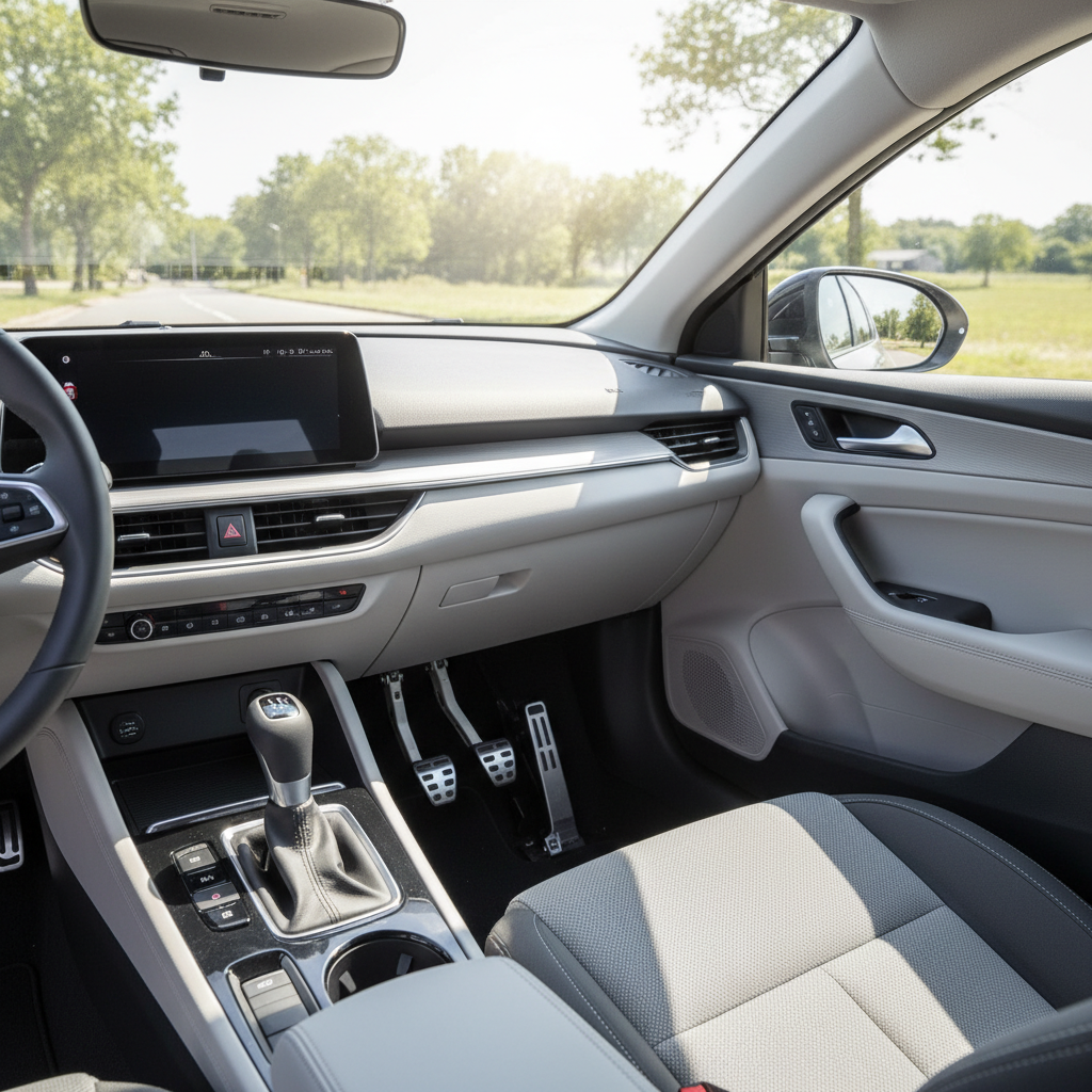Learner driver car with dual controls