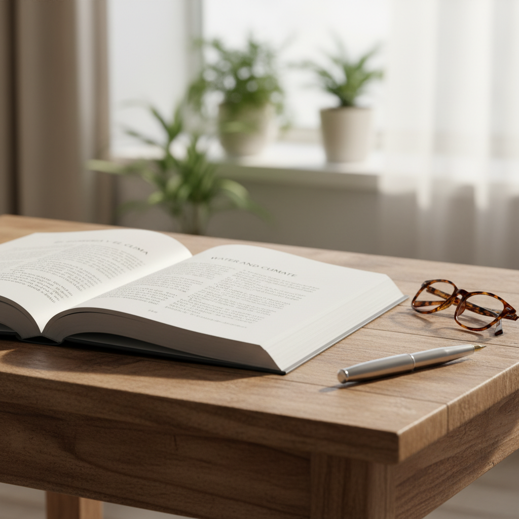 Open book with Spanish and English text side by side